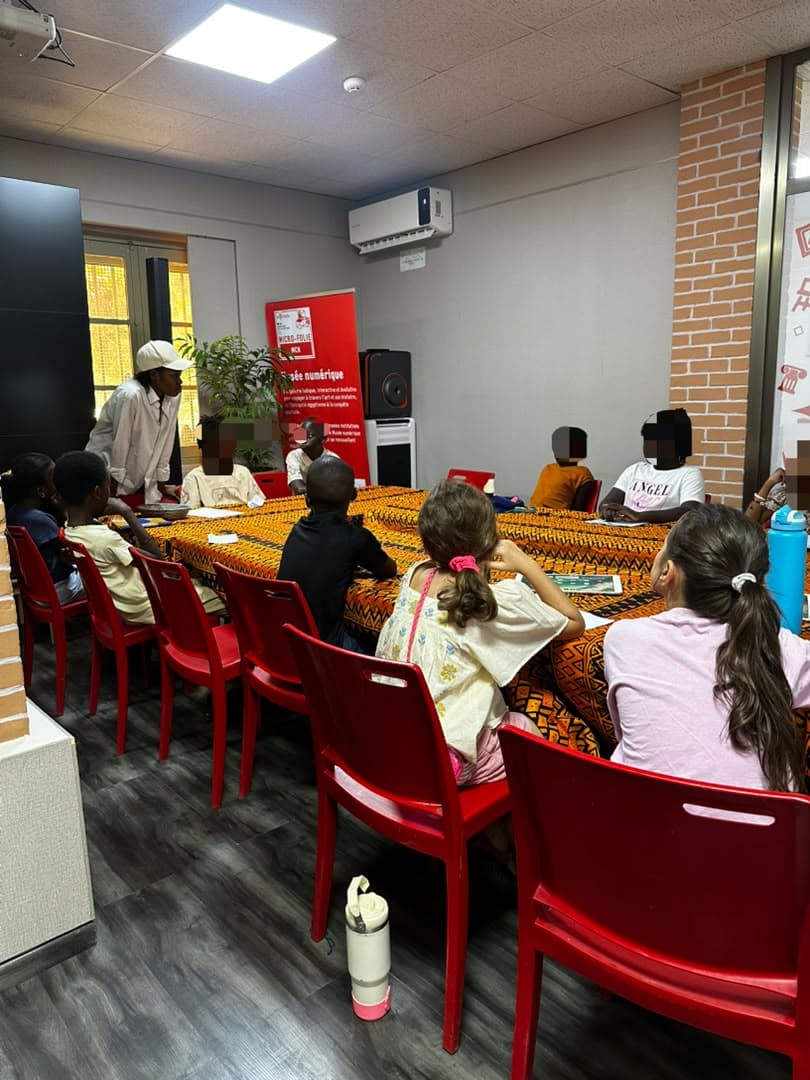 Lancement de l’atelier cinéma au sein de l’Espace Micro-Folie de l’Institut français
